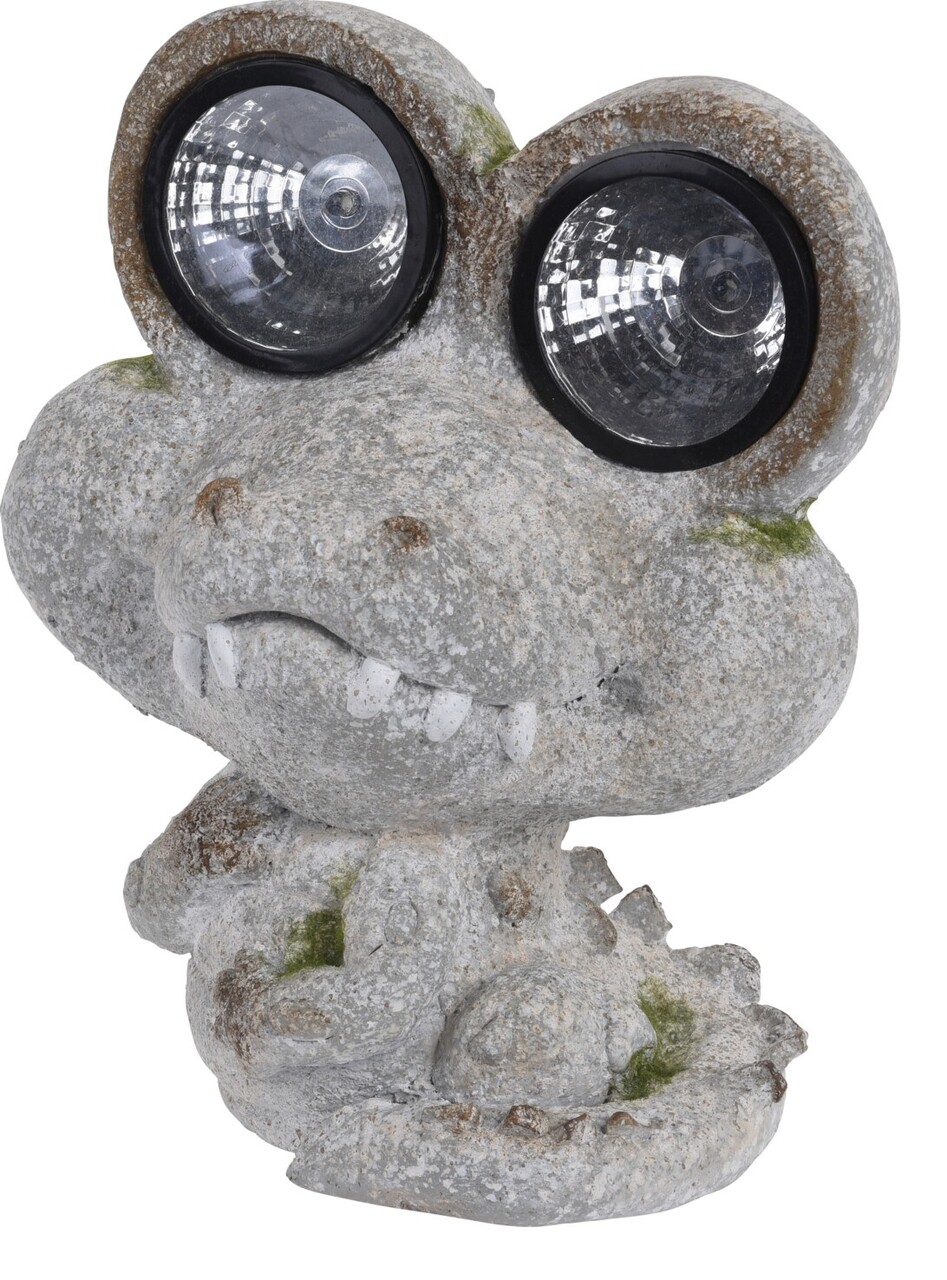 Lampa solara Crocodile, 28x21x34 cm, oxidat de magneziu - imagine 3